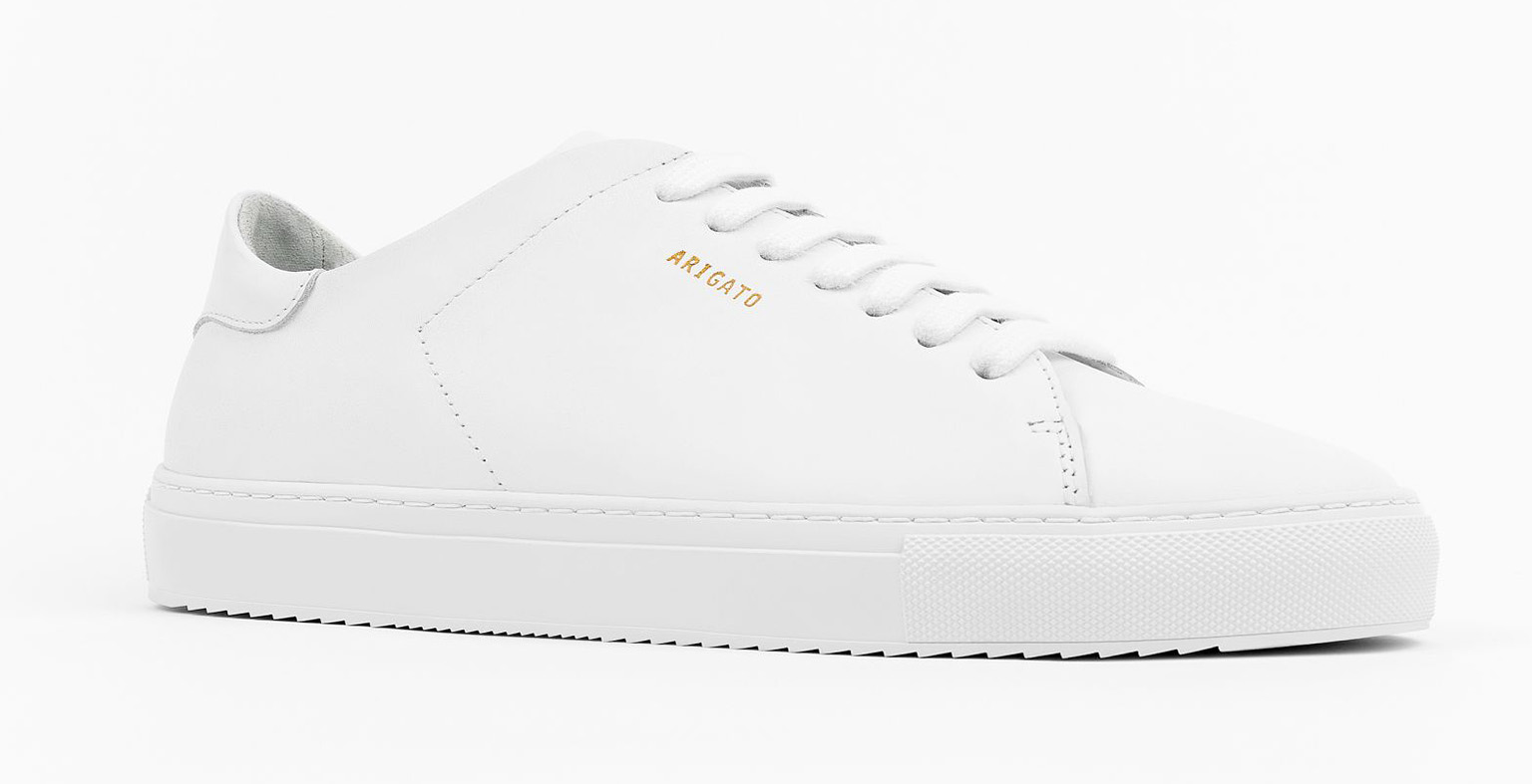 axel arigato clean 90 sneaker white leather